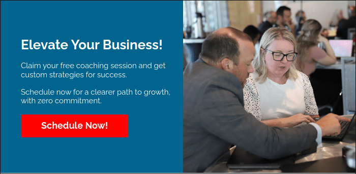 Elevate Your Business!   Claim your free coaching session and get custom strategies for success.   Schedule now for a clearer path to growth, with zero commitment.  